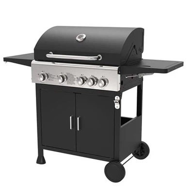 Plynový Bbq 4 horák s bočným horákom